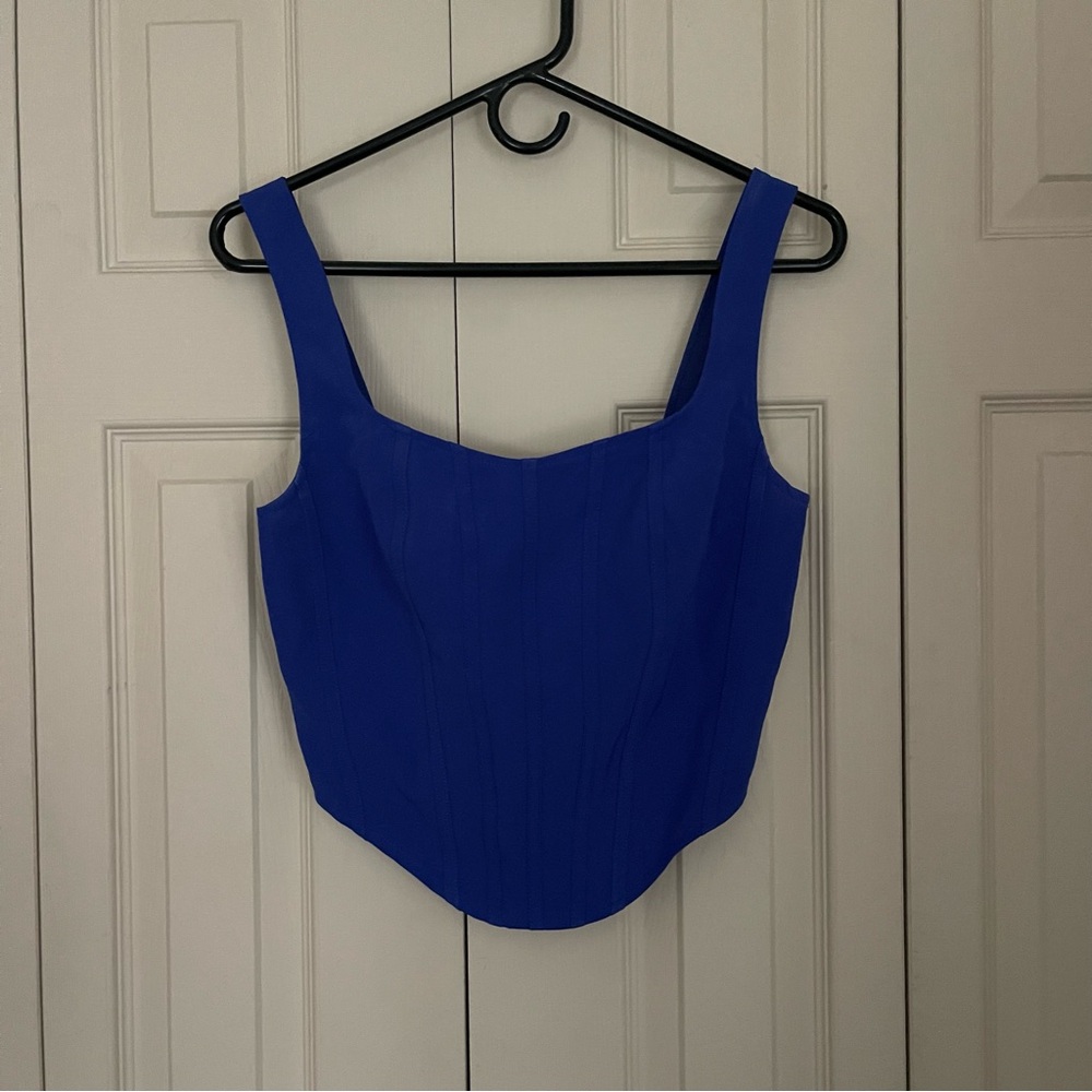 Elegant Blue Women's Top